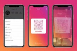 Instagram qr code اسکن حساب کاربری در اینستاگرام