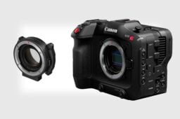 canon 4k eos c70 cinema camera body speedbooster Canon 4K EOS C70