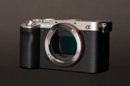 sony a7c camera front angle no lens دوربین A7c سونی